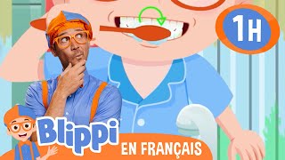 Brossezvous les dents  Blippi en français  Vidéos éducatives pour enfants [upl. by Ahsenor282]