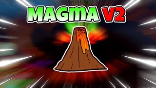 How to Get Magma V2Awaken Magma Fruit in 2nd Sea  Blox Fruits Beginners Guide [upl. by Pelpel]