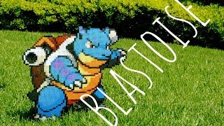 BLASTOISE Perler Bead Over 2600 beads [upl. by Elbertina]