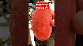 Satisfying Funny Fruit Cutting funny letsfriends comedy ShortAlgenJayawon [upl. by Geminius]