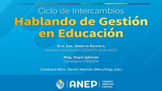 Hablar de Gestión en Educación [upl. by Acirahs]