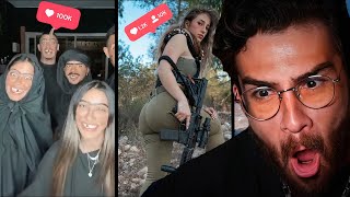 TikTok War Crime Influencers are INSANE  Hasanabi reacts [upl. by Ellehcil]