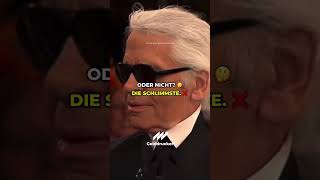 Karl Lagerfeld Geiz ist NICHT Geil ðŸ¤‘ðŸ˜‚ geld karllagerfeld geiz [upl. by Anisamot]