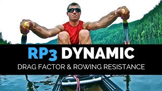 RP3 DYNAMIC drag factor amp rowing resistance [upl. by Wymore]