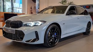 New 2023 BMW 3 Series LCI 320e Touring 204hp  Visual Review [upl. by Ennairrek]