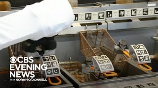 Automated AI restaurant opens in California [upl. by Yesima924]