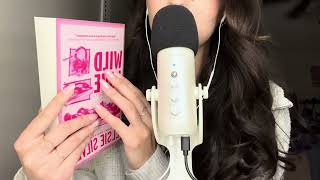 ASMR Book Haul relaxing whispers  tapping [upl. by Auqenat]