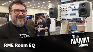 NAMM 2024 RME Room EQCrossfeed Additions to TotalMix FX [upl. by Livesay]