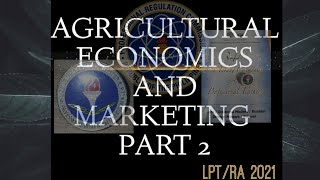 LETLEA REVIEWER AGRICULTURAL ECONOMICS AND MARKETING PART2 [upl. by Heidie757]