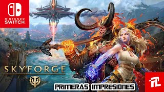 Skyforge GRATIS Nintendo Switch  Gameplay con Primeras Impresiones Español [upl. by Gautea914]