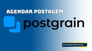 Agendar postagem no Postgrain tutorial [upl. by Sivatnod]