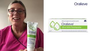 How to use Oralieve UltraMild Toothpaste [upl. by Lleoj]