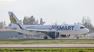 Airbus A320271N quotJetSmart Cardenal Amarillo Livery quot [upl. by Valoniah]