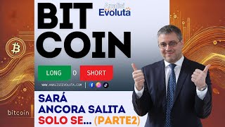 BITCOIN  Sarà ancora Salita solo Se parte 2 [upl. by Simonne]