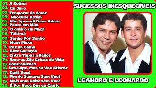 LEANDRO E LEONARDO ALBUM COMPLETO SUCESSOS INESQUECÍVEIS  DIRETO DO TÚNEL DO TEMPO [upl. by Ahtamat903]