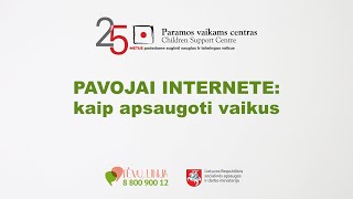 Pavojai internete kaip apsaugoti vaikus [upl. by Ardekahs]