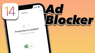 The Best Free iPhone Ad Blocker for iOS 14  2021 [upl. by Patrizius625]