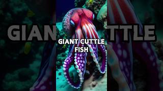 Giant Cuttlefish Facts cuttlefish oceanlife [upl. by Cottle]