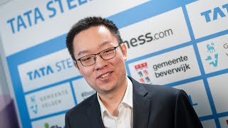 Wei Yi is the winner of the 2024 Tata Steel Chess Tournament [upl. by Lunna]