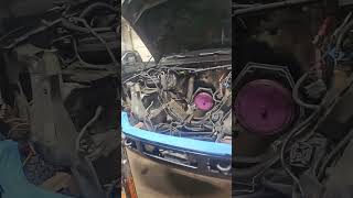 73 powerstroke motor swap powerstroke diesel mechaniclife [upl. by Boucher807]