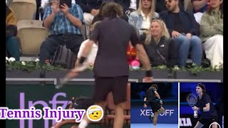 Andrey Rublev erupts and screams on court after smashing racket in French Open meltdownAndrey Rublev [upl. by Oiralih]