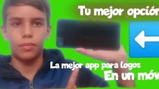 Tutorial la mejor app para logos [upl. by Eejan588]