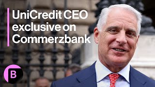 UniCredit CEO Orcel Commerzbank Takeover Is a Possible Option [upl. by Elak142]