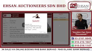 PROPERTY AUCTION SALE VIA ONLINE BIDDING RHB BANK BERHAD  RHB ISLAMIC BANK BERHAD [upl. by Guntar]