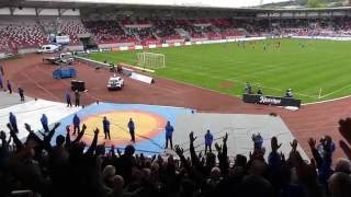 RWE gegen 1 FC Magdeburg nach 25 Schweigeminuten  Support [upl. by Ahsiyk781]