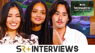 Monarch Legacy Of Monsters Interview Anna Sawai Ren Watabe amp Kiersey Clemons On Life After GDay [upl. by Filler788]