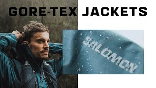 GORETEX JACKETS  Salomon Outdoor Running [upl. by Schreib128]