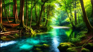 Music that relieves stress and work tension Relieves stress relaxing sounds river sounds Water [upl. by Halbert]