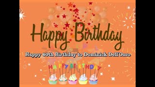 Dominick DellOsso 60th Birthday [upl. by Adrahs]