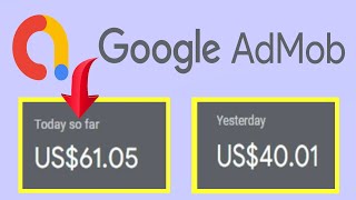 EARN 61 Per Day in 2 Steps  Google AdMob Tutorial [upl. by Susannah695]