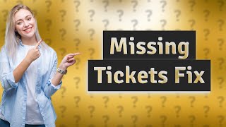 Why are my tickets not showing on Ticketmaster app [upl. by Takakura]