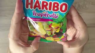 Haribo Tropifruti ASMR haribo asmr [upl. by Adlesirhc]