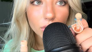 ASMR FAST amp AGGRESSIVE ONE MINUTE MAKEUP APPLICATION [upl. by Lobell77]