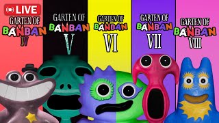 GARTEN OF BANBAN 4 6 e 7 GAMEPLAY COMPLETA  SHORTS [upl. by Noslrac]