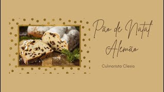 Como fazer Pão de Natal Alemão  Faça e Venda  Culinarista Aclesia  Programa Mais Você  DIY [upl. by Adnael]