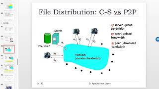 25  Peer to Peer File Distribution  FHU  Computer Networks [upl. by Rooke380]