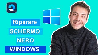 Come risolvere i problemi video con schermo nero su Windows 10  Wondershare Repairit ITA [upl. by Anerdna276]