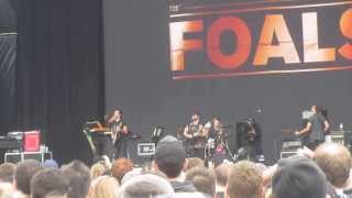 Foals  Inhaler Live  Outside Lands in San Francisco Ca 8112013 [upl. by Carlyle]