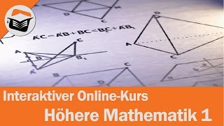 Höhere Mathematik 1 online lernen So einfach gehts  ingenieurkursede [upl. by Aiuqat501]