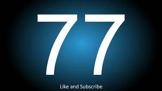 How to correctly pronounce  77 [upl. by Aticnemrac542]