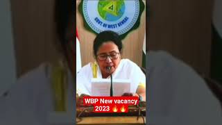 WBP New Vacancy 2023 Update 🔥🔥 [upl. by Atinuaj]