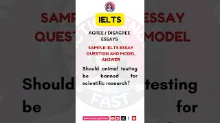 IELTS Writing Task 2  Agree Disagree Essay IELTS  IELTS Essay Topic Question and Answer  ielts [upl. by Nolana861]