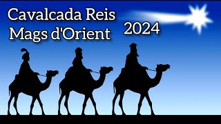 Cavalcada Reis Mags dOrient 2024 HD [upl. by Nirtak372]