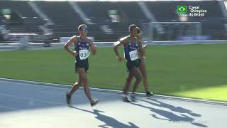 TROFÉU BRASIL DE ATLETISMO 2022  Caio Bonfim é campeão da marcha atlética masculina  20km [upl. by Lilhak207]