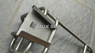 Brompton Bag Rack Titanium [upl. by Haroppizt673]