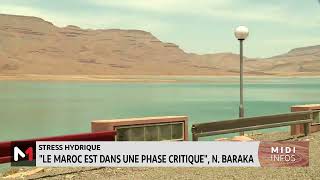 Stress hydrique  quotLe Maroc est dans une phase critiquequot [upl. by Lapham]